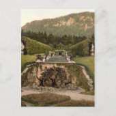 Neptune Fountain, Linderhof Castle, Duitsland Briefkaart (Voorkant)