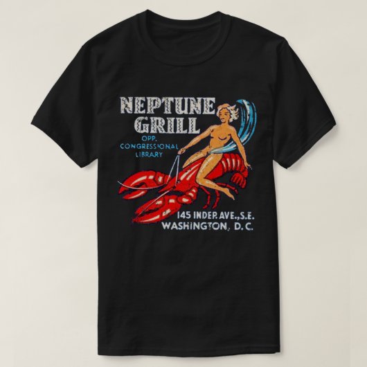 Neptune Grill T-shirt (Design voorkant)