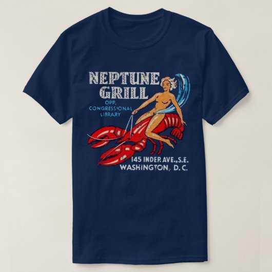 Neptune Grill T-shirt (Design voorkant)
