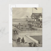 Neptune House, Ocean Beach, NJ Briefkaart (Voorkant / Achterkant)