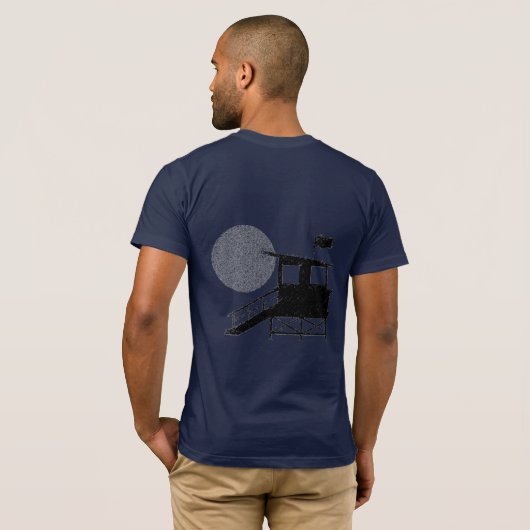 Neptune Midnight T-shirt (Achterkant volledig)