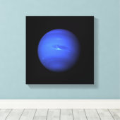 Neptune NASA Planet Canvas Afdruk (Insitu (Houten vloer))