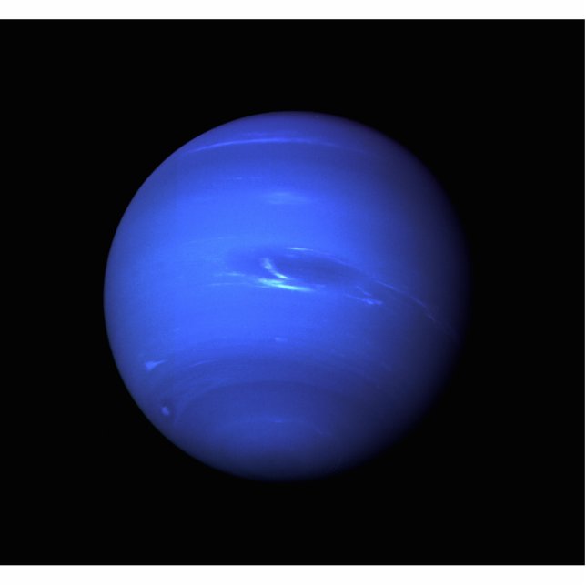 Neptune NASA Planet Staand Fotobeeldje (Voorkant)