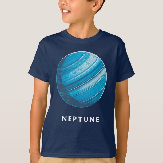 Neptune / Neptune - Classic Planet T-shirt T-shirt (Voorkant)