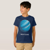 Neptune / Neptune - Classic Planet T-shirt T-shirt (Voorkant volledig)