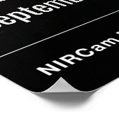 Neptune NIRCam Compass James Webb Telescope JWST Poster (Hoek)