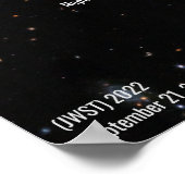 Neptune NIRCam Wide James Webb Telescope JWST Poster (Hoek)