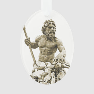 Neptune Oval Ornament