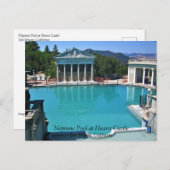 Neptune Pool op Hearst Castle, San Simeon, CA Briefkaart (Voorkant / Achterkant)