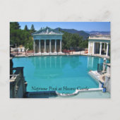 Neptune Pool op Hearst Castle, San Simeon, CA Briefkaart (Voorkant)