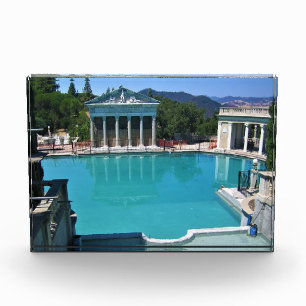 Neptune Pool op Hearst Castle, San Simeon, CA Fotoblokken