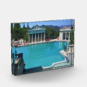 Neptune Pool op Hearst Castle, San Simeon, CA Fotoblokken (Links)