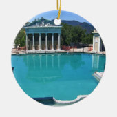 Neptune Pool op Hearst Castle, San Simeon, CA Keramisch Ornament (Voorkant)