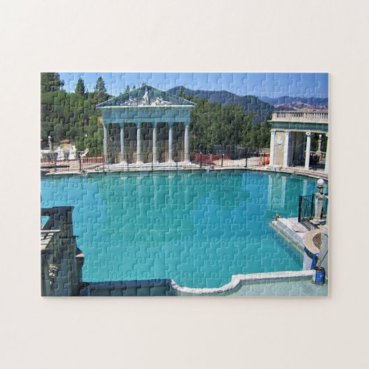 Neptune Pool op Hearst Castle, San Simeon, CA Legpuzzel (Horizontaal)