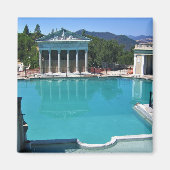 Neptune Pool op Hearst Castle, San Simeon, CA Magneet (Voorkant)