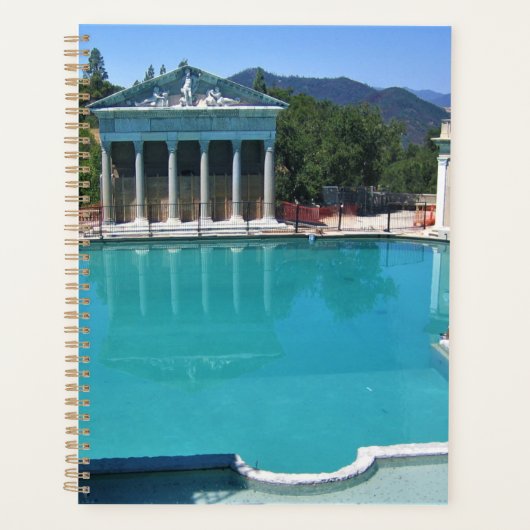 Neptune Pool op Hearst Castle, San Simeon, CA Planner (Voorkant)