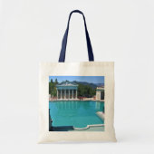 Neptune Pool op Hearst Castle, San Simeon, CA Tote Bag (Voorkant)