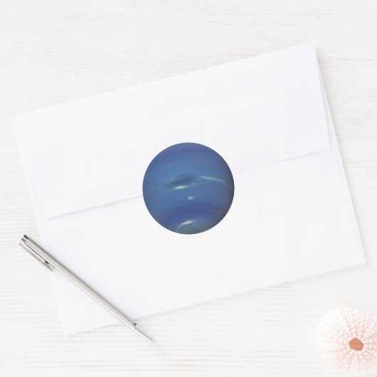 Neptune Ronde Sticker (Envelop)