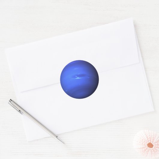 Neptune Ronde Sticker (Envelop)
