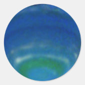 Neptune Ronde Sticker (Voorkant)