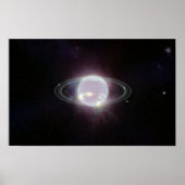NEPTUNE Ruimtebeeldposter Poster (Voorkant)