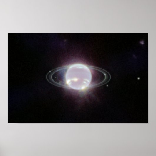 NEPTUNE Ruimtebeeldposter Poster (Voorkant)
