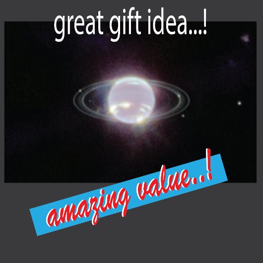 NEPTUNE Ruimtebeeldposter Poster