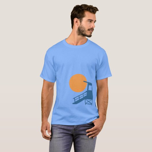 Neptune Split Graphic T-shirt (Voorkant volledig)