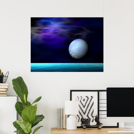 Neptune thuis poster (Thuiskantoor)