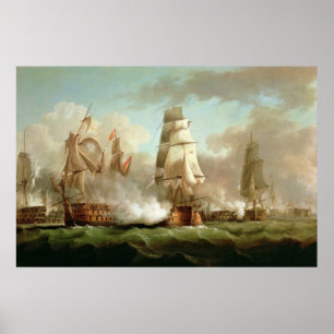 Neptune verloofd, Trafalgar, 1805 Poster