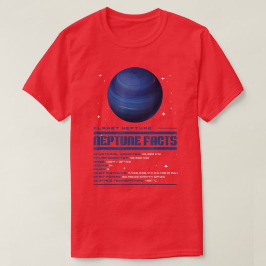 Neptunefacten T-shirt (Design voorkant)