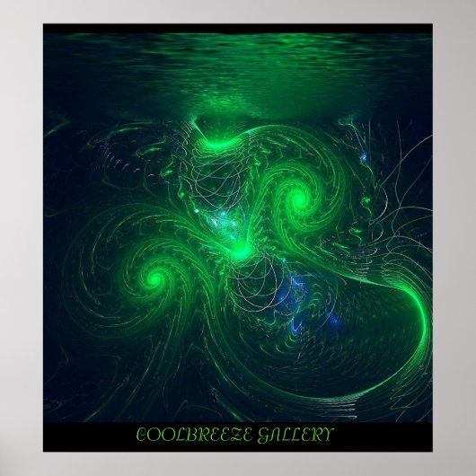 NEPTUNE'S DIEP ZEE DOMAIN POSTER (Voorkant)