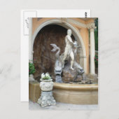Neptunes fontein briefkaart (Voorkant / Achterkant)