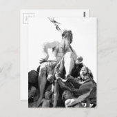 Neptunes fontein in Berlijn, Duitsland Briefkaart (Voorkant / Achterkant)