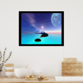 NEPTUNE'S GARDEN PRINT (Keuken)