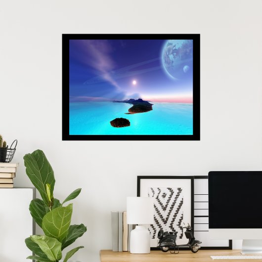 NEPTUNE'S GARDEN PRINT (Thuiskantoor)