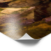 Neptune's Grotto, foto's op Sardinië Foto Afdruk (Hoek)