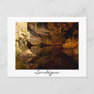 Neptune's Grotto, Sardinië wit briefkaart