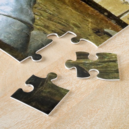 Neptune's Horse, Plaza Fountain Detail 2 Legpuzzel (Zijkant)