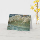 Neptunes Horses Kaart (Gele Bloem)