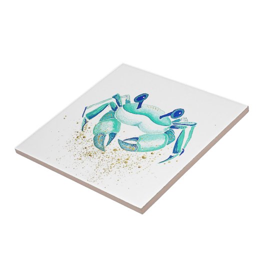 Neptunes krab tegeltje (Zijkant)