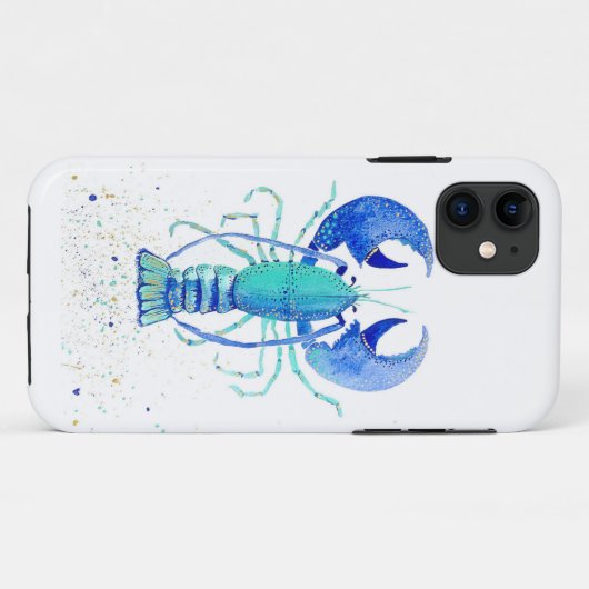 Neptunes Lobster Case-Mate iPhone Case (Achterkant (horizontaal))