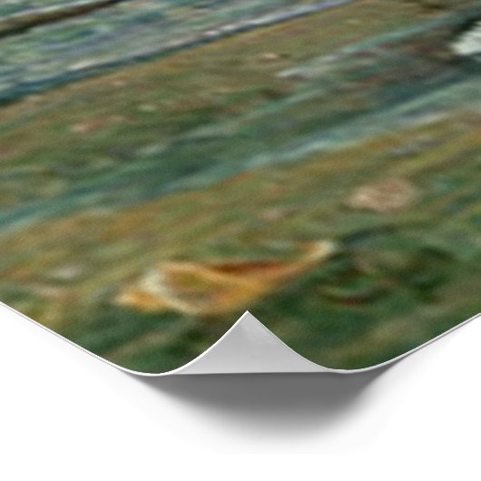 Neptunes paarden poster print (Hoek)