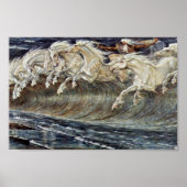 Neptunes paarden van Crane Walter Poster (Voorkant)