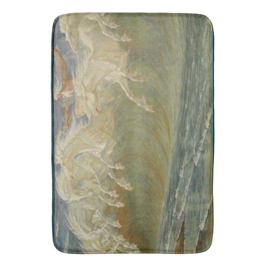 Neptunes paarden van Walter Crane Badmat (Voorkant Verticaal)