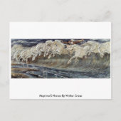 Neptunes paarden van Walter Crane Briefkaart (Voorkant)