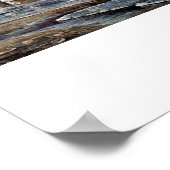 Neptunes paarden van Walter Crane Poster (Hoek)