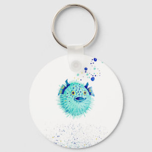 Neptunes Pufferfish Sleutelhanger