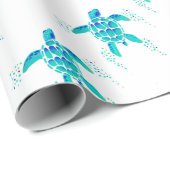 Neptunes schildpad cadeaupapier (Rol Hoek)