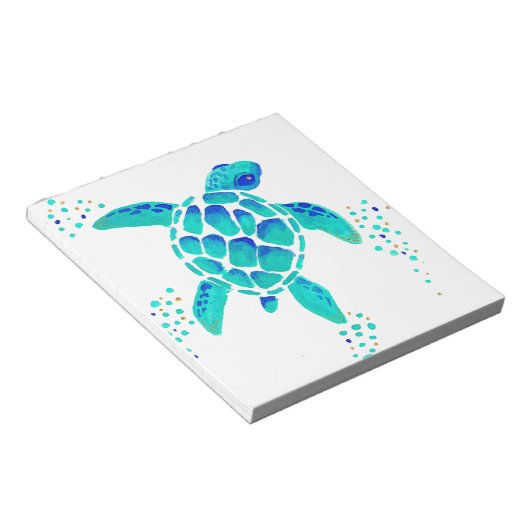 Neptunes schildpad notitieblok (Schuin)